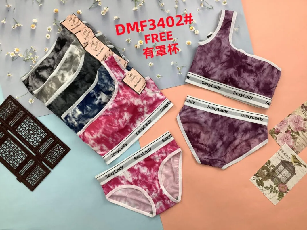 Coordinado top y pantaleta DMF3402