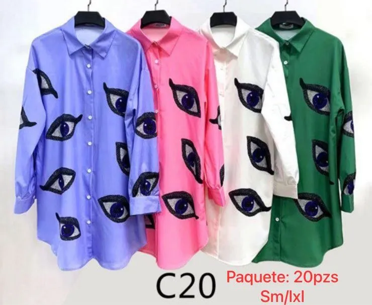 Blusa Manga Larga-0-C20