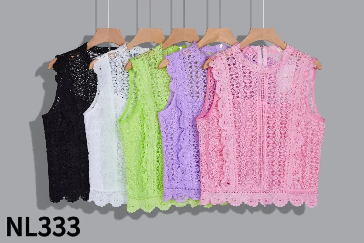 Playera tejida con cierre-NL333