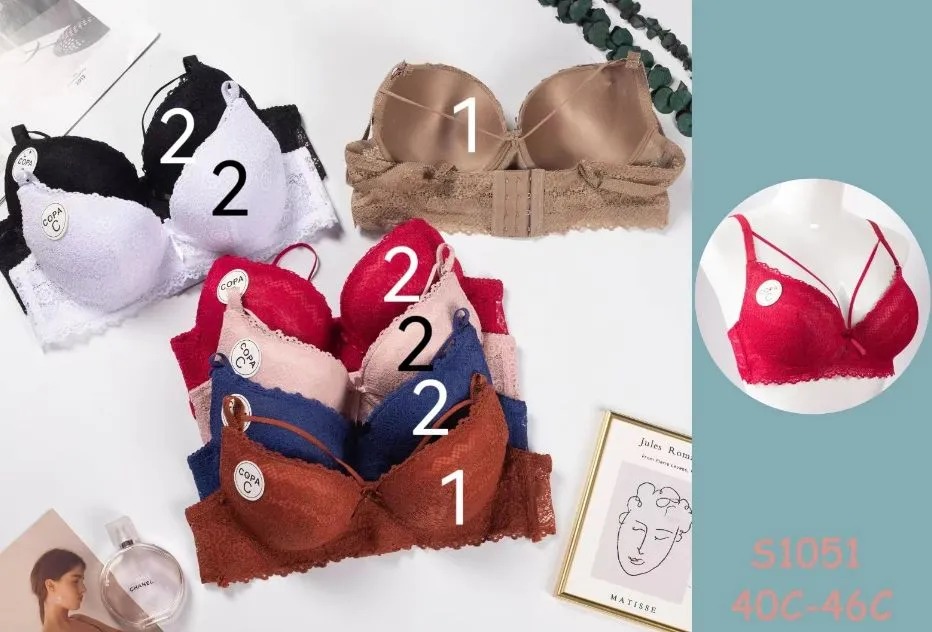 Brassier con Encaje - S1051