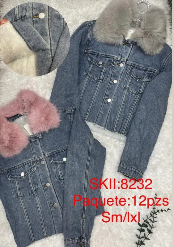 Chamarra Mezclilla Acolchada-0-8232