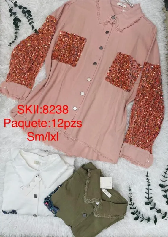 Blusa Con Lentejuelas-0-8238