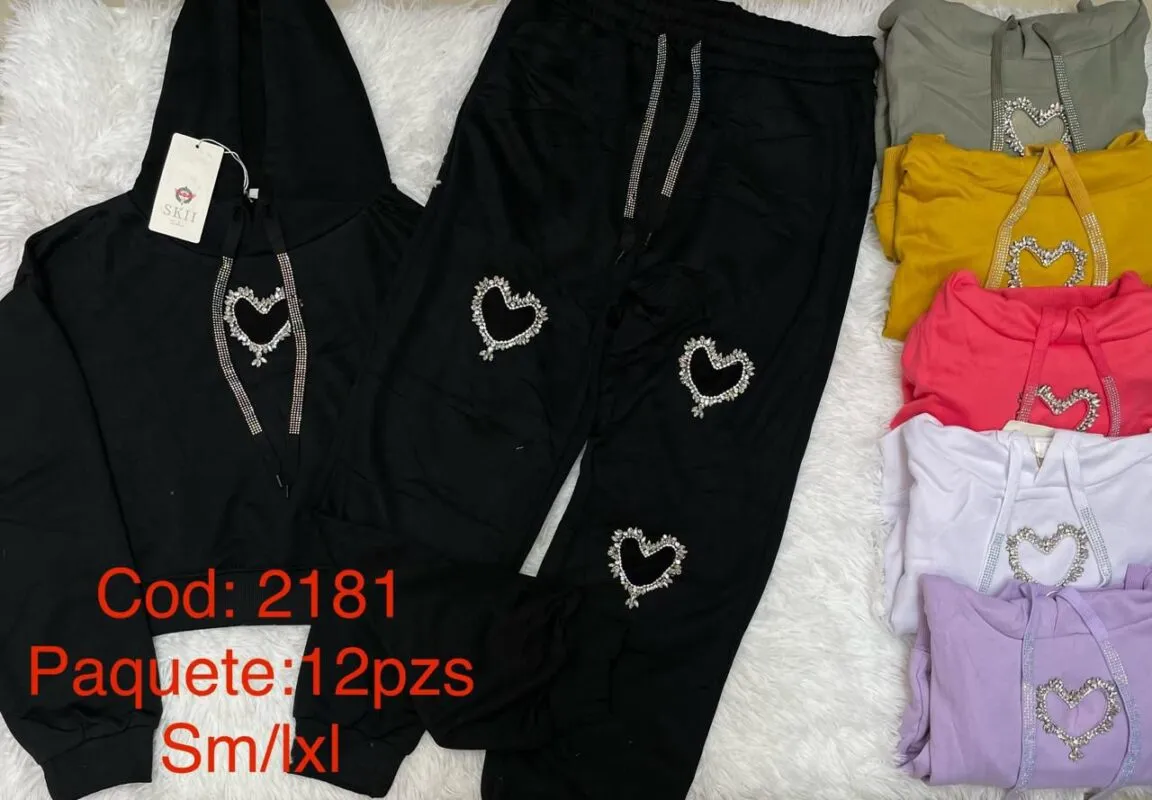 Conjunto Corazon Brillante-0-2181