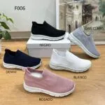 Tenis Deportivos Casual-F006-ROSA35-38 - 1