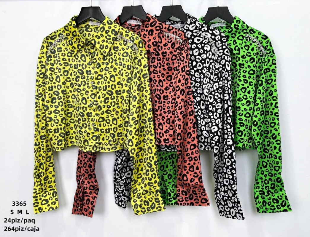 Camisa Estampado Animal-3365-1-3365