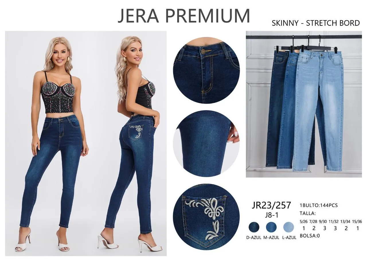 Jeans Skinny Jera Jeans - JR23/257D-Azul