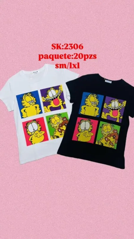 Blusas Estampadas Coloridas-2306