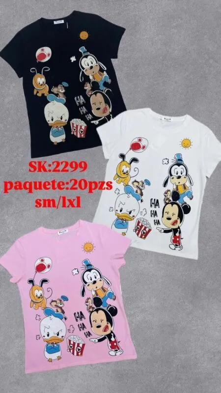 Blusa Personajes Animados-2299