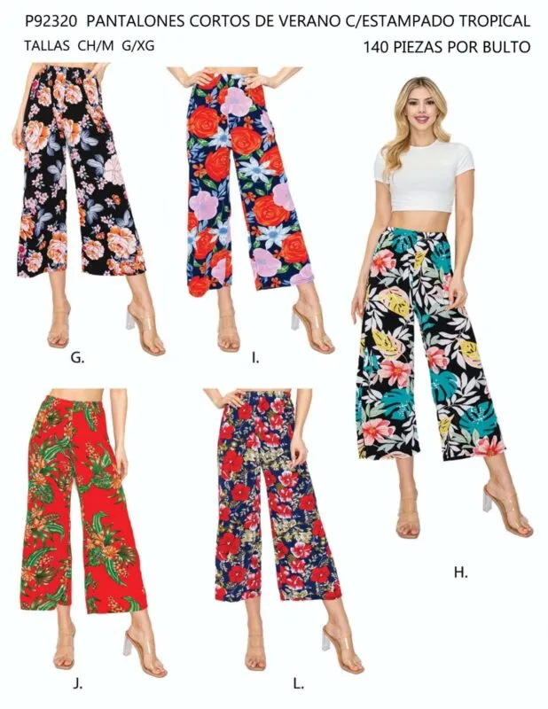 Pantalones Estampado Tropical-1-P92320
