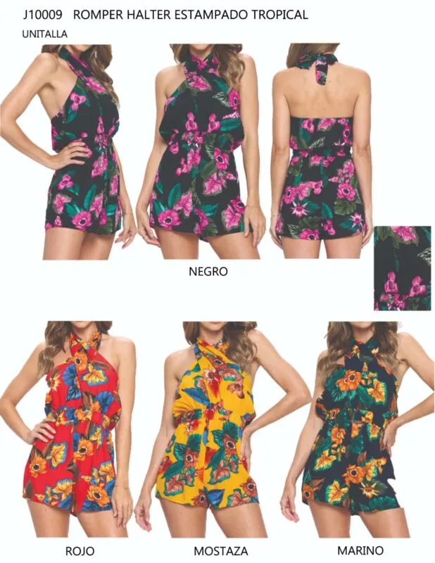 Jumpsuit Estampado Tropical-0-J10009