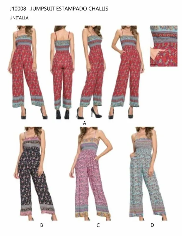 Jumpsuit Estampado Chaliss-0-J10008