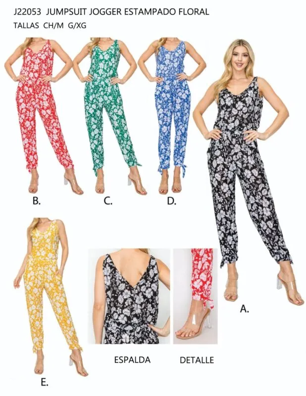 Jumpsuit Estampado Floral-0-J22053