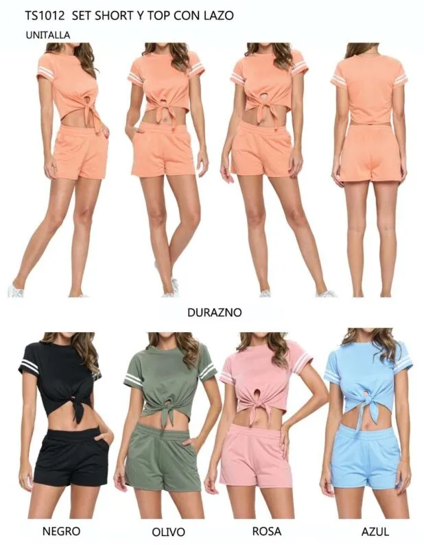 Set Short Y Top-1-TS1012