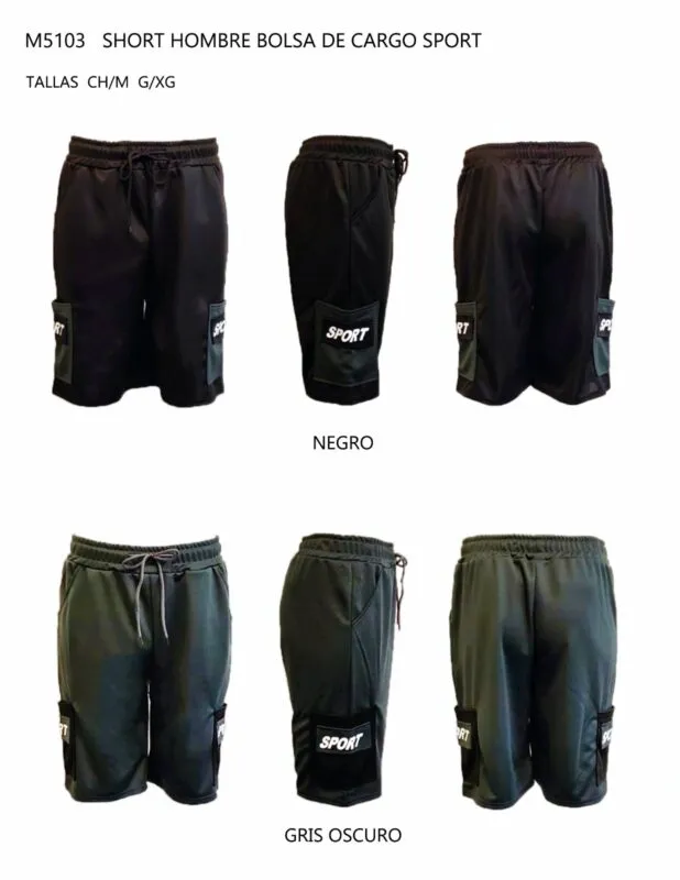 Short Hombre Cargo Sport-1-M5103
