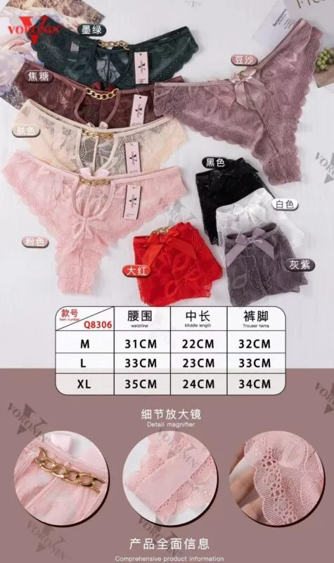 Cachetero De Encaje-0-Q8306