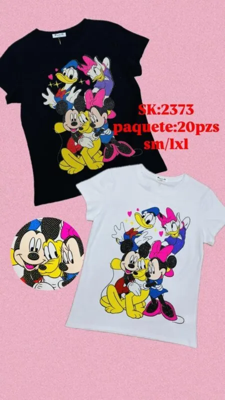 Blusa Personajes Disney-2373