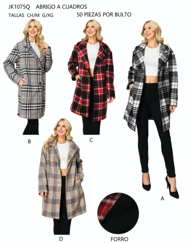 Abrigo A Cuadros-0-JK1075Q