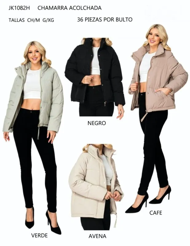 Chamarra Acolchada-0-JK1082H