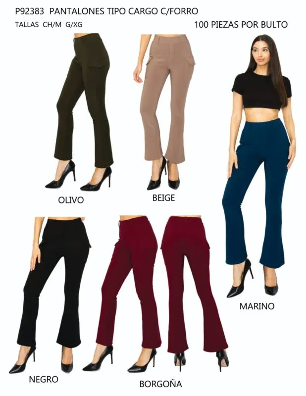 Pantalon Tipo Cargo-1-P92383