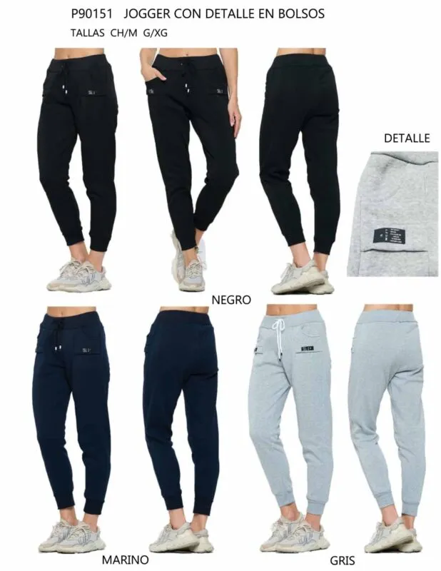 Jogger Con Bolsillos-0-P90151