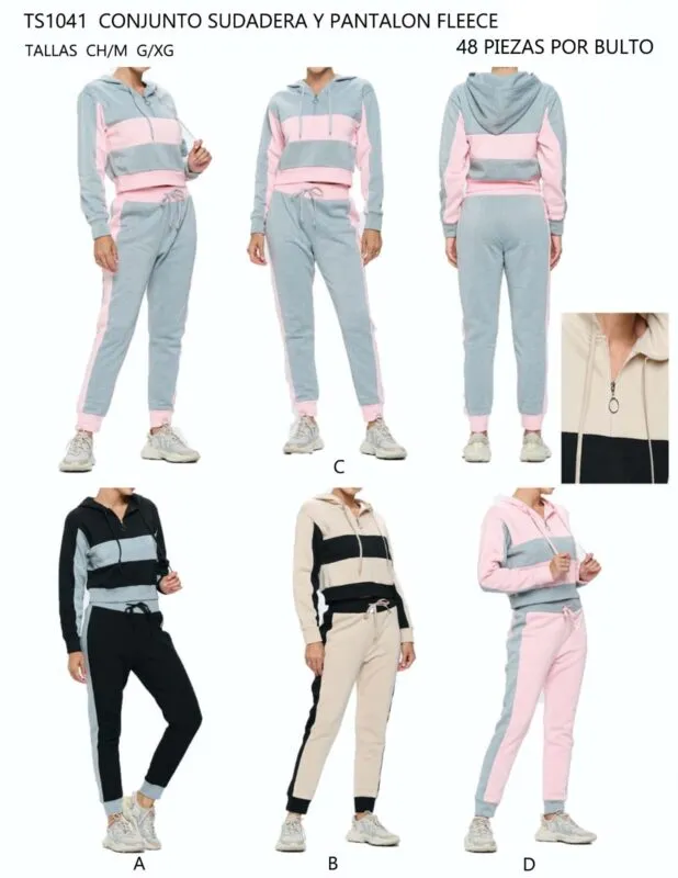 Conjunto Sudadera Fleece-1-TS1041