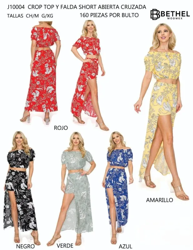 Conjunto Top Falda-0-J10004