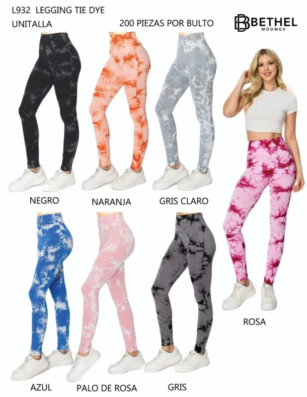 Legging Tie Die-0-L932