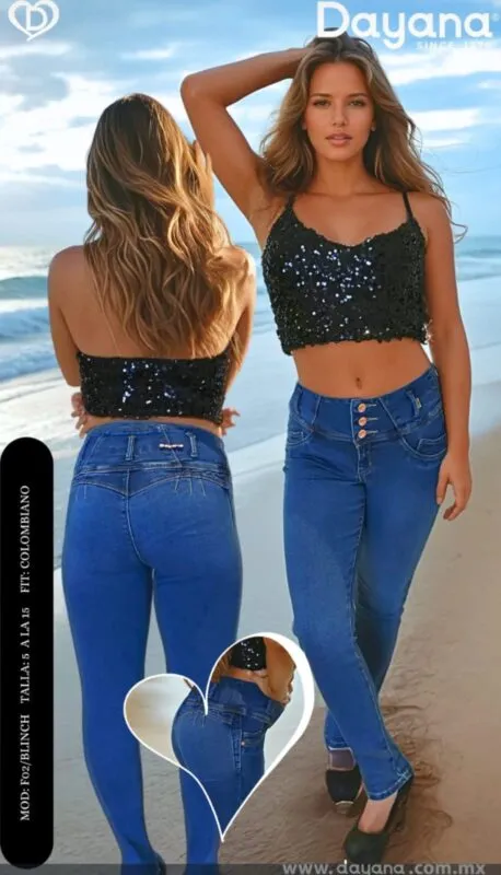 Jeans Colombianos Dayana-F02