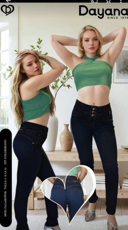 Jeans Colombianos Dayana-F15