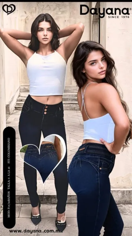 Jeans Colombianos Dayana-F14