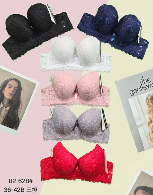 Brasier Con Encaje Elegante-82-628