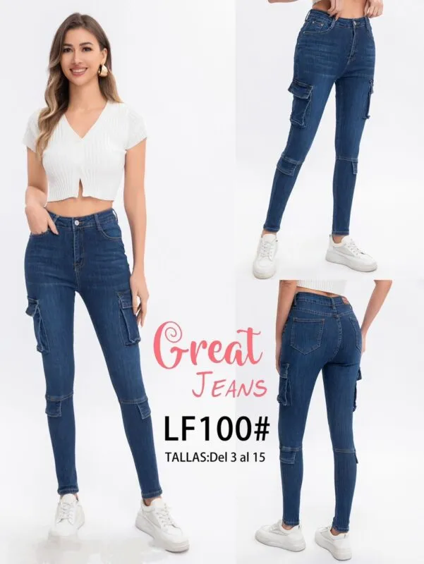 Jeans Cargo Great Jeans-LF100-0-LF100