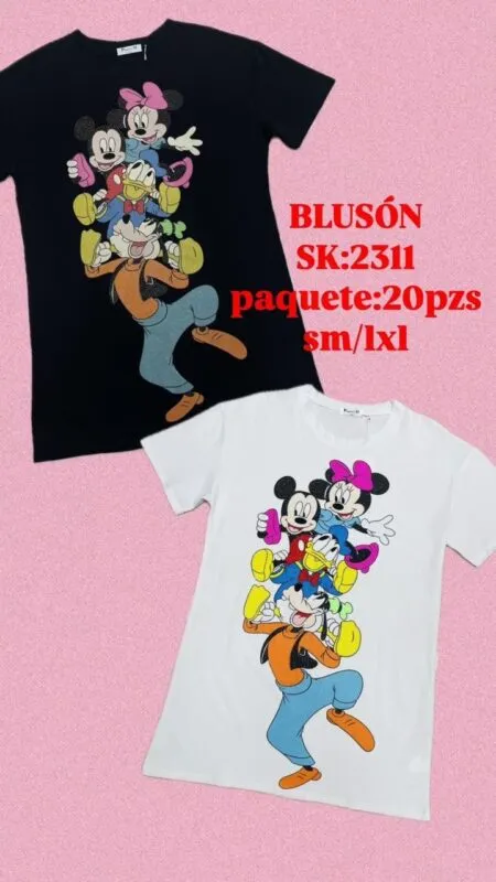 Blusón Estampada Divertida-2311