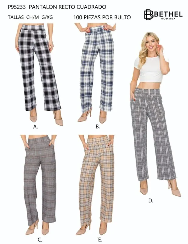 Pantalón Cuadros-0-P95233