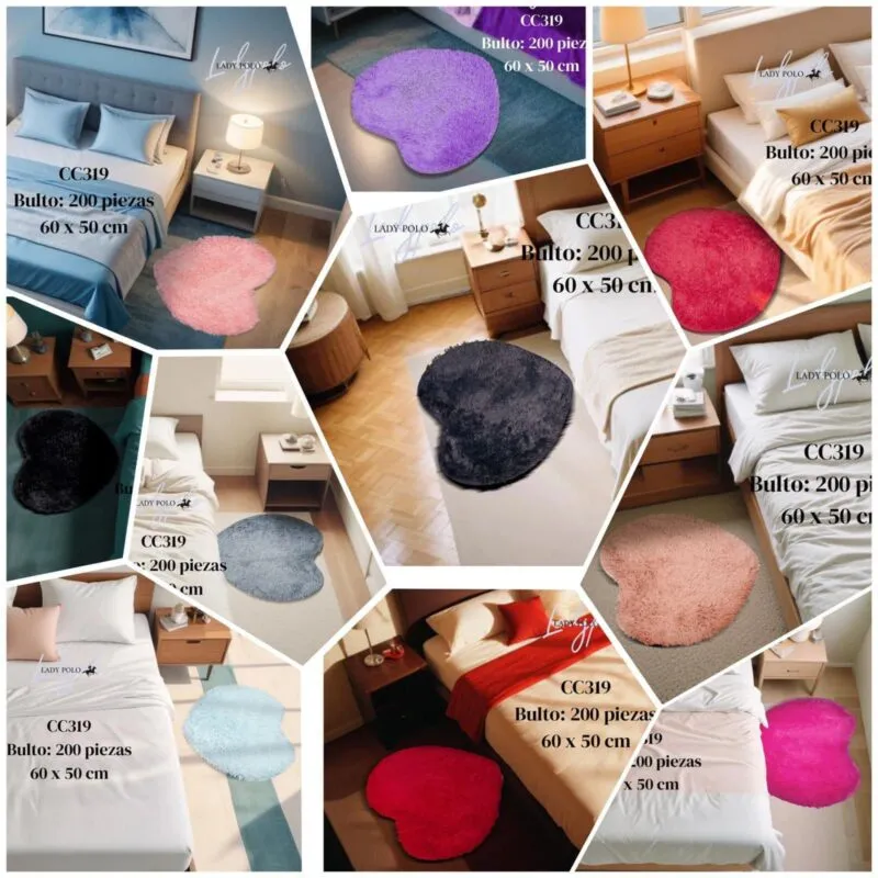 Alfombra Corazon Comoda-CC319