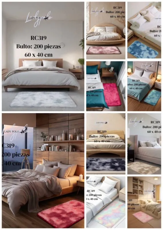 Alfombra Textil Suave-RC319