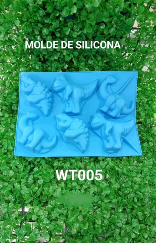Molde Silicona Dinosaurios-WT005
