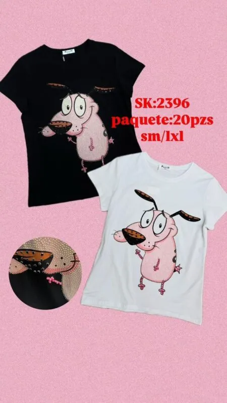 Playera Estampada Coraje-2396