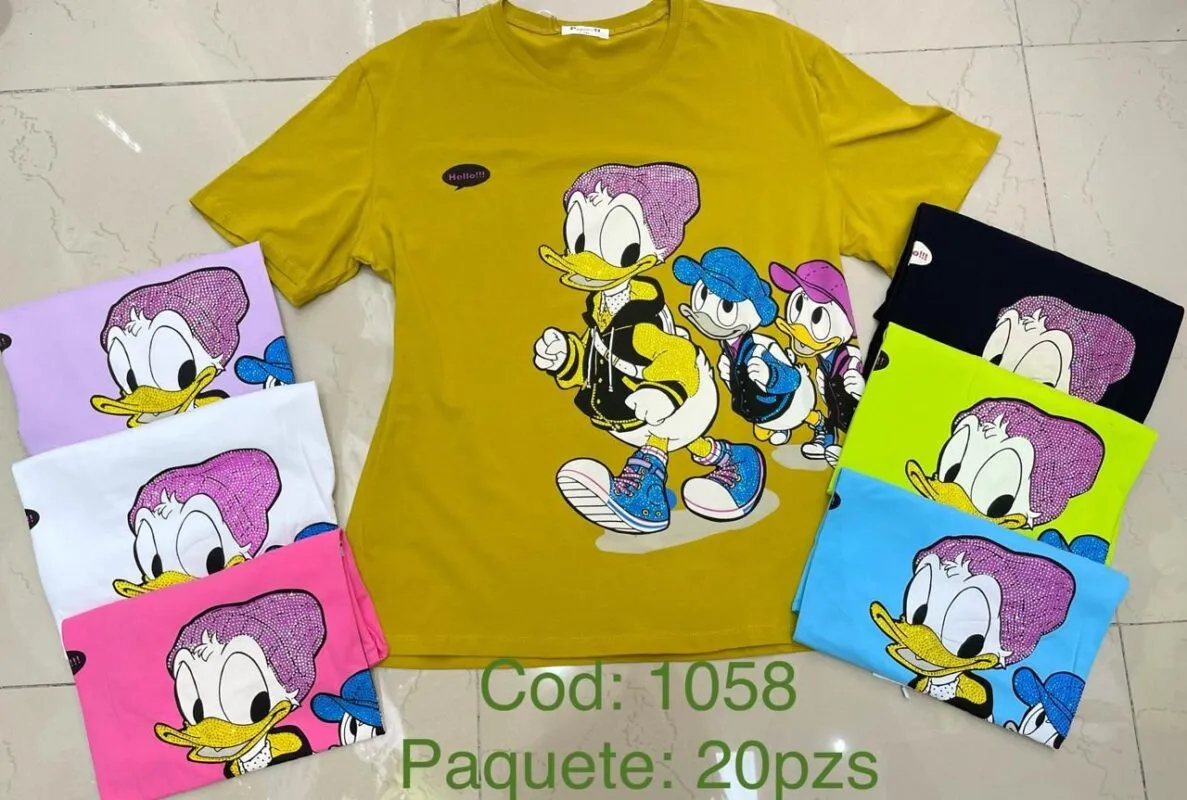 Blusa Estampada Colores-1058