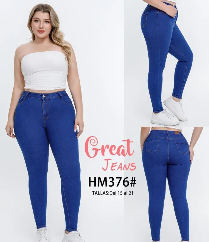 Jeans Skinny Extra Great Jeans-HM376