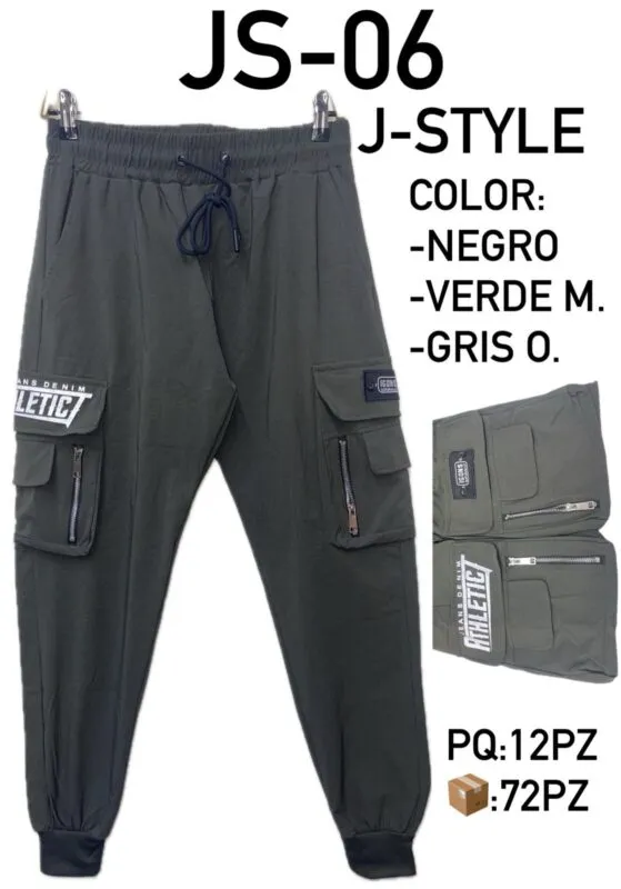 Pantalones Deportivos Hombre-JS-06