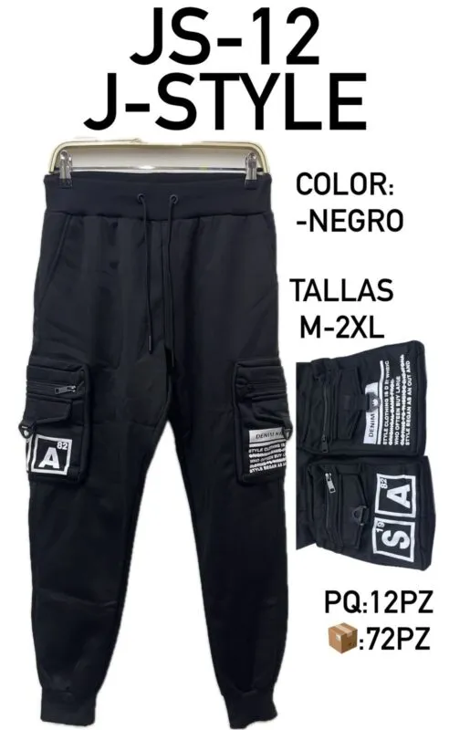 Pantalon Deportivo J-Style-JS-12
