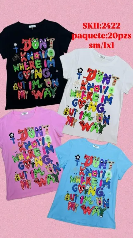 Blusa Estampada Colorida-2422