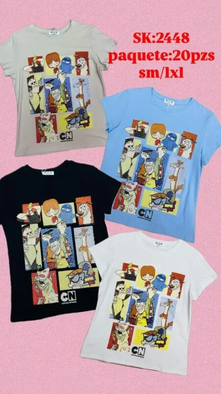 Blusa Estampada Animada-2448