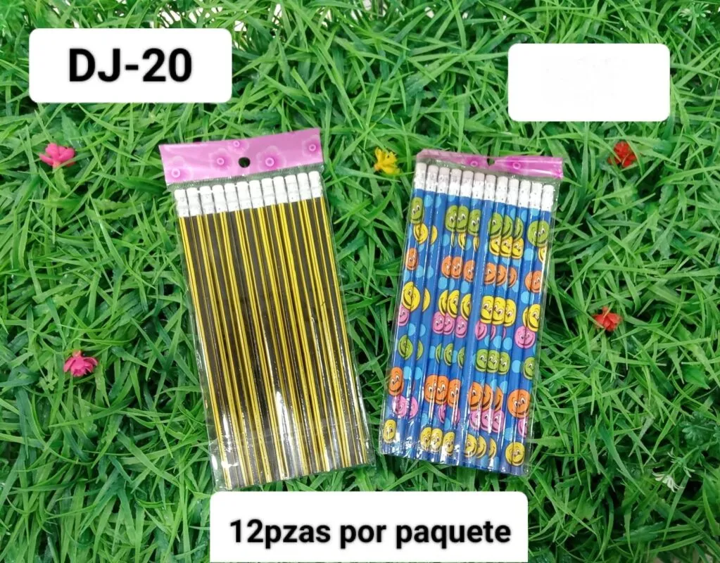 Lápices Escolares Con Diseño-0-DJ-20