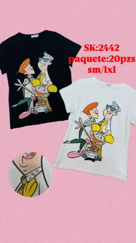 Playera Estampada Dexter-2442