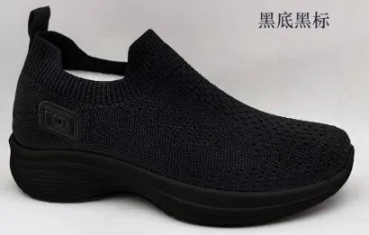 Tenis Deportivos Comodos-F0025-Negro35-38