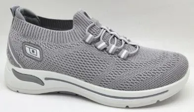 Tenis Deportivos Comodos-F027-Gris36-39
