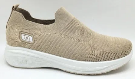Tenis Deportivos Comodos-F028-Beige36-39