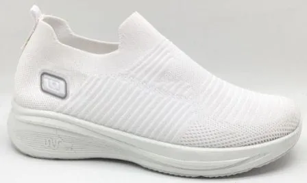 Tenis Deportivos Comodos-F028-Blanco36-39